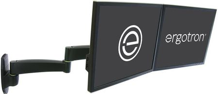 Ergotron Seria 200 Dual Monitor Arm czarny (45-231-200)