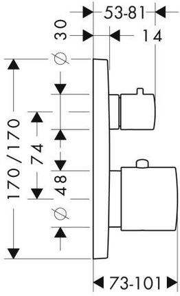 Hansgrohe Axor Citterio M 34725000 - zdjęcie 2