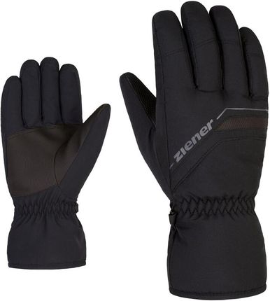 Ziener Grumas Alpine Skiing Gloves Czarny