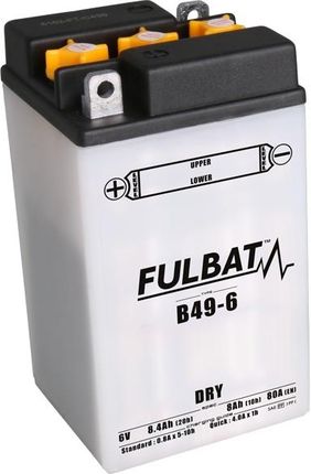 Fulbat Akumulator Dry 6V 10.5Ah 80A B49-6