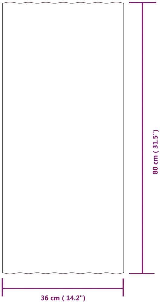 Vidaxl Panele Dachowe 12 Szt. Malowana Proszkowo Stal 80X36 Cm (319133)