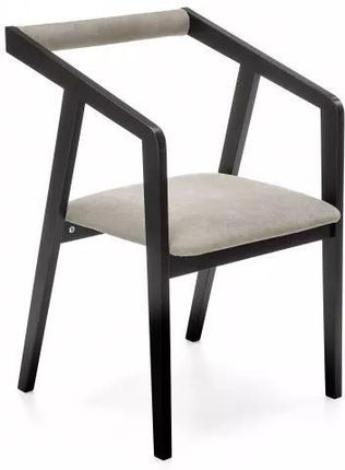 Halmar Azul Krzesło Czarny Tap. Popiel (1P1Szt) 8505