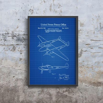 Vintageposteria Plakat Do Pokoju Lockheed Pc-W0008923