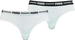 Zdjęcie PUMA Bielizna treningowa damska Puma Brazillian 2Pack - Biały - Brzeg