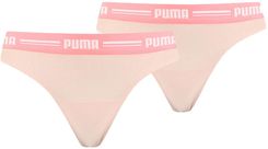 Zdjęcie PUMA Bielizna treningowa damska majtki Puma String 2Pack - Pomarańczowy - Lublin