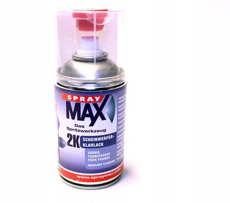 Spray Max Lakier Bezbarwny Klar 2K + Utwardzacz 250ml