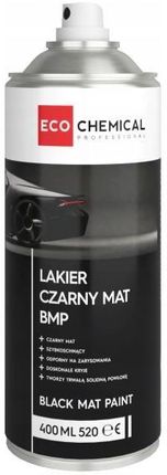 Ecochemical Farba Lakier Czarny Mat Akryl A075 400ml