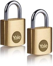 Zdjęcie Yale Kłódek Mosiężnych 2szt. Y110B201112 - Śrem