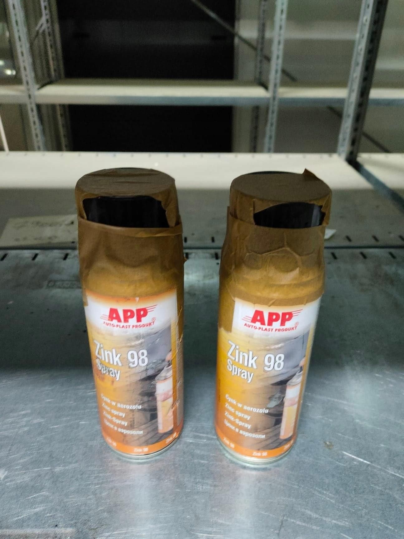 App Cynk W Aerozolu Zink 98 Spray 400ml 210441 - Opinie i ceny na Ceneo.pl