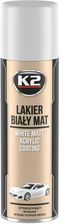 Zdjęcie K2Lakier Akrylowy 500ml Biały Matowy Spray L342 - Tykocin