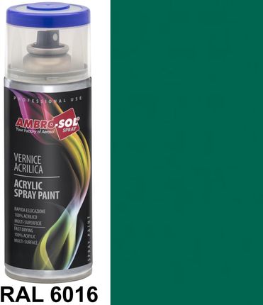 Ambro-Sol 6016 Ral Lakier Akrylowy Farba Spray 400ml