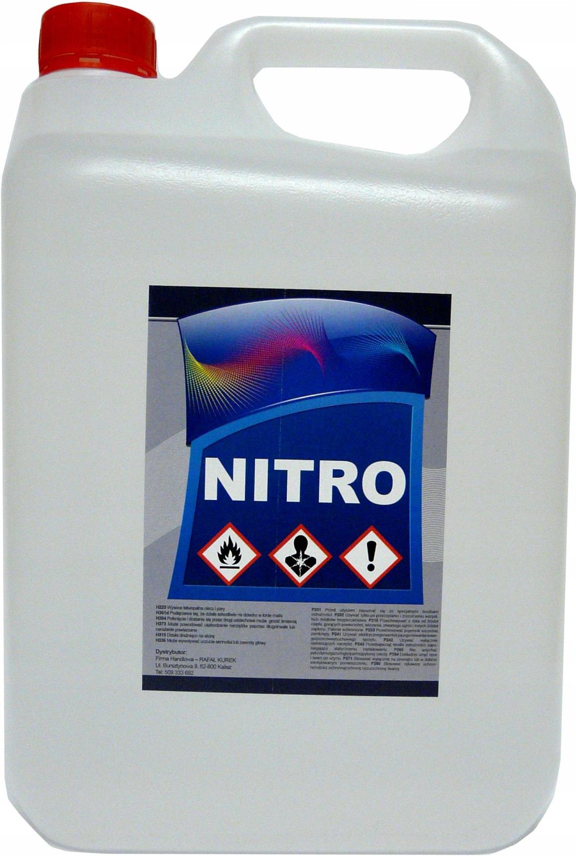 Rozcieńczalnik Rozpuszczalnik Nitro '1' - 5L - Opinie i ceny na Ceneo.pl