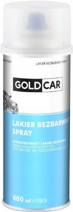 Goldcar Lakier Bezbarwny, Szybkoschnący Spray 400ml
