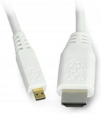 Raspberry Pi Przewód Microhdmi-Hdmi - Oryginalny Dla Rpi 4 1M (Sc0358)