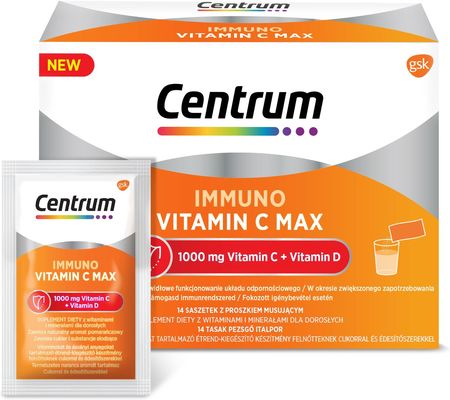 Centrum Immuno Vitamin C Max 14 saszetek