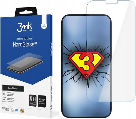 Szkło hartowane na iPhone 14 14 Pro 3mk HardGlass (2dbd9f73-cdc6-4a36-abde-49d0f2d2c7f6)