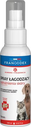 Zolux Francodex Spray Łagodzący Podrażnienia Skóry Dla Psów I Kotów 100ml
