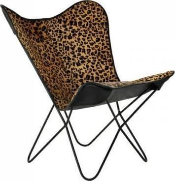 Dkd Home Decor Krzesło Czarny Metal Brązowy Skóra (73X70 93 Cm) 11248735