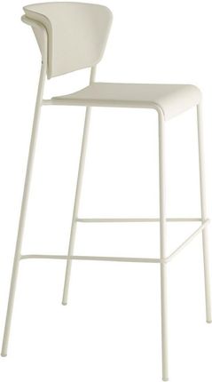 Scab Design Krzesło Barowe Lisa 75Cm Białe Nowoczesne 16379