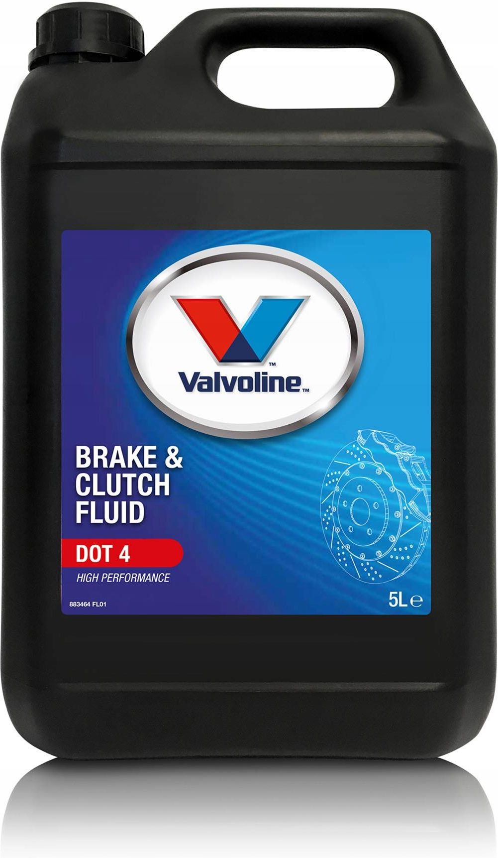 Valvoline Brake & Clutch Fluid Dot 4 5L Opinie i ceny na Ceneo.pl