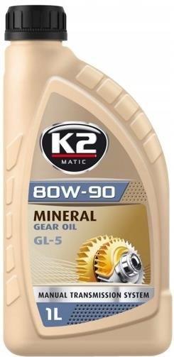 Mpm K2 Matic 80W90 Gl-5 Mineralny Nanotech 1L - Opinie i ceny na Ceneo.pl