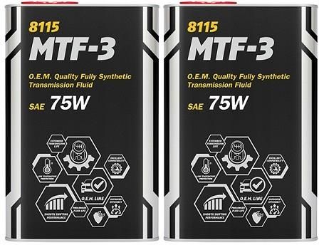 Mannol 8115 O.E.M. Mtf-3 Gl4 75W Olej 2L - Opinie i ceny na Ceneo.pl