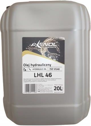 Axenol Olej Hydrauliczny Hydrol L Hl 46 20L Opinie I Ceny Na Ceneo Pl