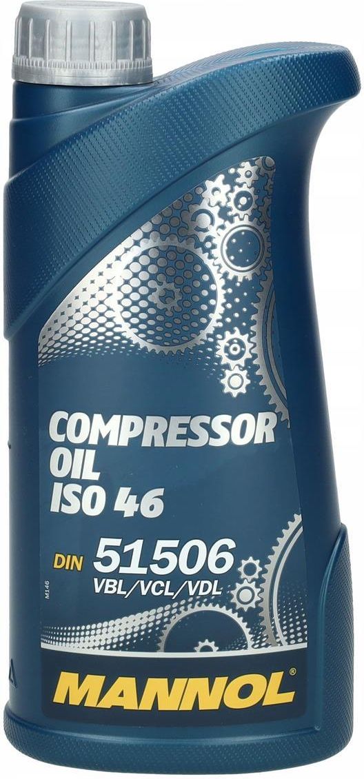 Pack De 2 Litros De Aceite Para Compresor MANNOL ISO 46, Original, Para Mantenimiento De Compresores Industriales Y De Taller