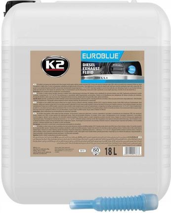 K2 Adblue Euroblue 18L Roztwór W Silnikach Diesla