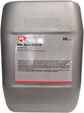 Mol Hydro Hvlp 46 20L. Olej Hydrauliczny
