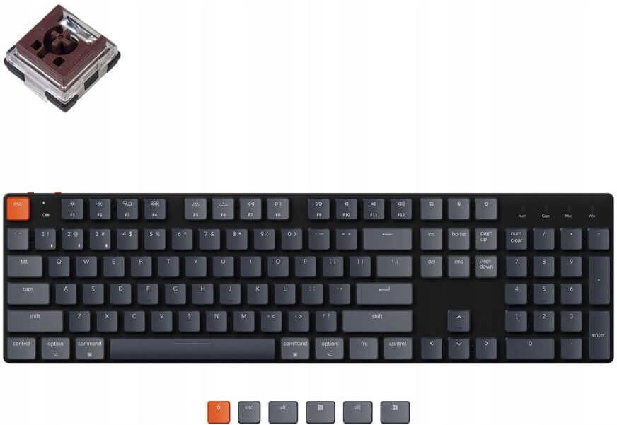 Klawiatura Keychron K5 Se (K5See3) - Opinie i ceny na Ceneo.pl