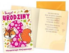 Zdjęcie Karnet Urodziny 2 Wiewiórka Kukartka - Chojnice