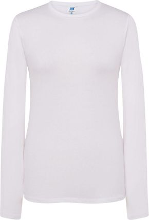 M&C Modern Company T Shirt Damski Medyczny Biały Długi Rękaw (Xl)