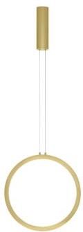 Delighting Nowoczesna lampa pionowy ring złota Change S (9070166)