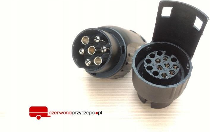 Przejściówka Adapter 7Na13 Gniazdo 7 Wtyczka 13 Cp-220011