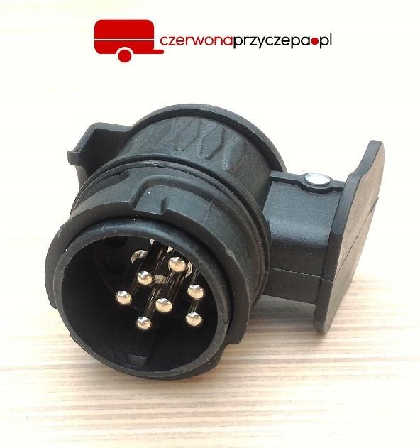 Przejściówka Adapter 7Na13 Gniazdo 7 Wtyczka 13 Cp-220011 - zdjęcie 1 Przejściówka Adapter 7Na13 Gniazdo 7 Wtyczka 13 Cp-220011