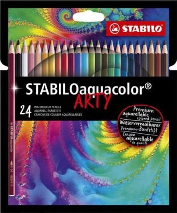 Stabilo Aquacolor Kredki Etui 24Szt. Arty