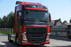 VOLVO / FH500 / 2017 / LOW-DECK / SUPER ZADBANY - Samochody ciężarowe