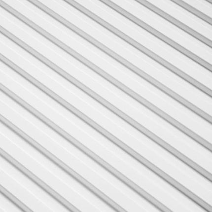 Mardom Decor Panel Ścienny Biały Lamelli L0101