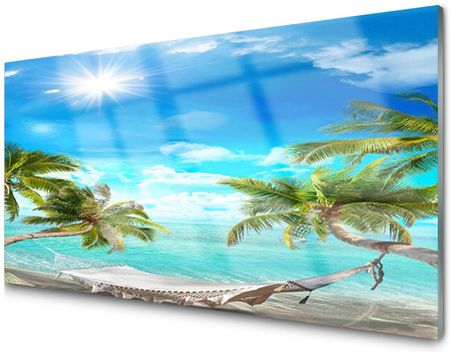 Tulup Panel Szklany Tropikalne Plaża 100X50 NN74983154