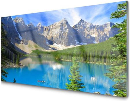 Tulup Coloray Panel Szklany Jezioro Góra Las 120x60 NN45364998