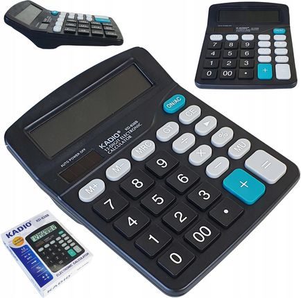 Kenko Duży Elektroniczny Kalkulator Biurkowy 12 Cyfrowy