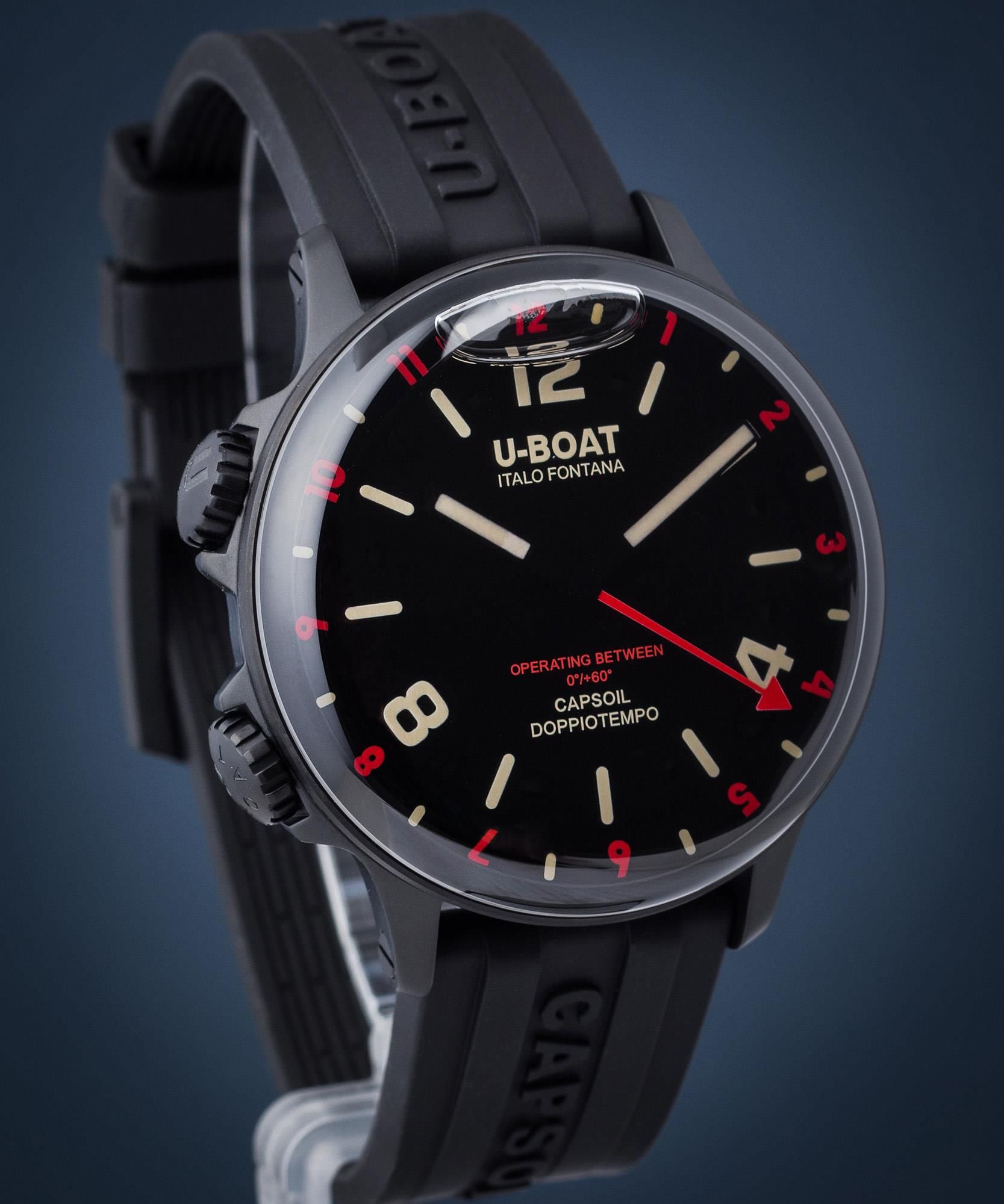UBoat 8841 Capsoil Doppiotempo DLC Zegarki Męskie Ceny i opinie