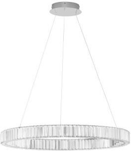 Delighting Nowoczesna kryształowa lampa Aurelia chrom 80 (9333067)
