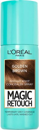 L'Oréal Paris L’Oréal Magic Retouch Temporary Instant Root Concealer Spray 75Ml  - Golden Brown
