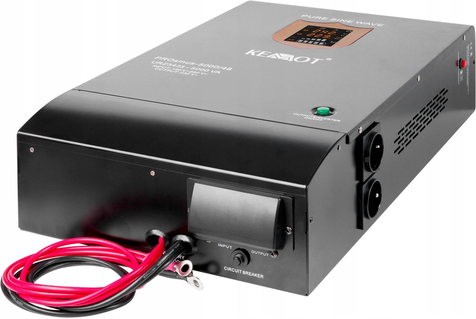 Nn Zasilacz Kemot Prosinus-5000/48 Przetwornica Sinus 5901890074544 ...