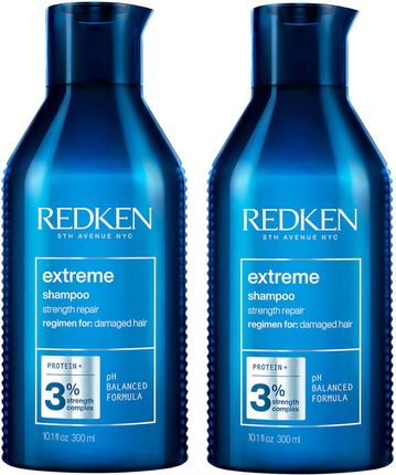 Redken Extreme Shampoo Duo Szampon Do Włosów Zestaw 2 Sztuk 2 X 300 ml