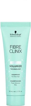 Schwarzkopf Fibre Clinix Volumize Szampon Zwiększający Objętość 50 ml