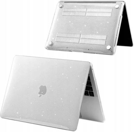Etui obudowa MacBook Pro 13 2016-2020 Alogy (Glitter Clear) (31726)