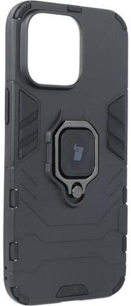 Etui Bizon Case Armor Ring iPhone 14 Pro Max, czarne (41517)